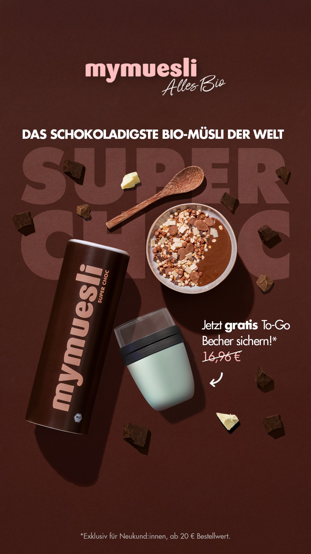 mymuesli Static Ad: Super Choc Müsli